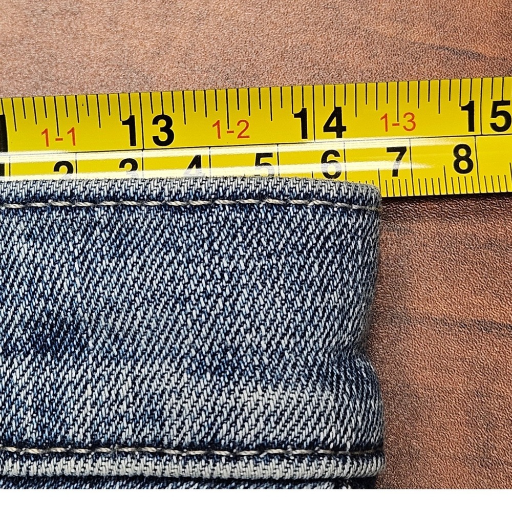 Lucky Brand Bridgette Skinny Jeans 2/26 High Rise Button Fly Distressed Denim - Picture 8 of 12